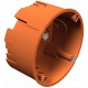 HG 60-35 2003426 OBO BETTERMANN Box, empty cavity wall, Ø68mm, H35mm, Orange, Polypropylene, PP