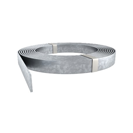 5052 DIN 20X2.5 5019340 OBO BETTERMANN Nastri di acciaio, 50 kg rotolo, 20x2,5mm, zincatura a caldo, DIN EN ..