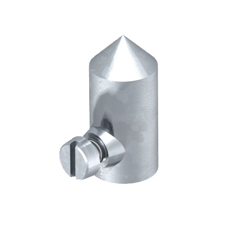 120 A 5405068 OBO BETTERMANN Interception Spitze, 35mm, galvanisch, DIN 50961, Zink-Druckguss, Zn