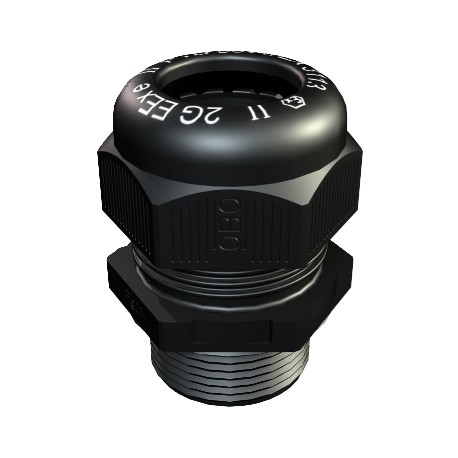 VTEC EX M20 SW 2050323 OBO BETTERMANN EX atmosfere ghiandola, M20, nero, poliammide, PA
