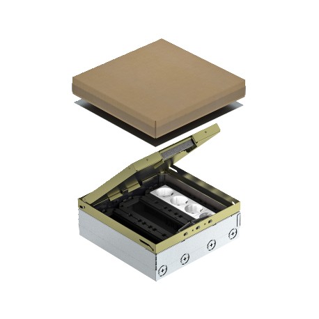 UDHOME9 2M MT V 7427312 OBO BETTERMANN atelier de service, avec la protection de touché, laiton, CuZn
