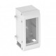 WG-MK RW 6109905 OBO BETTERMANN Modalnet, modulo centrale con coperchio, 60x130x64, bianco puro, 9010, Polic..
