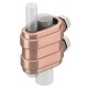 223 O DIN MS 5335167 OBO BETTERMANN Elément de séparation pour RD 8-10 / 16, 8-10mmx16, plaqué cuivre, zinc ..