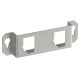 MTGE2F 2F 7407853 OBO BETTERMANN Placa de montagem com grau de aço inoxidável buraco padrão GE2F 2x F-tipo 3..