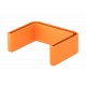 US 7 KS OR 6338497 OBO BETTERMANN Protective cap for US 7 support, Pastel orange, 2003, Polyethylene, PE