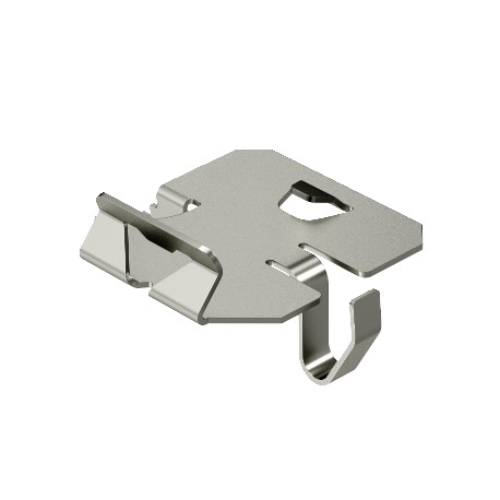 KS KR VA4310 6062280 OBO BETTERMANN Clamping piece for cable tray for barrier strip fastening, Stainless ste..