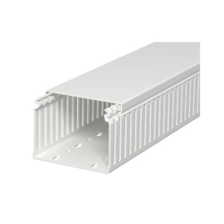 LKVH N 75100 6178563 OBO BETTERMANN Box Channel, sans halogène, 75x100x2000, gris clair, RAL 7035 polycarbon..