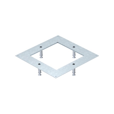 DUG 250-3 4SL100 7400420 OBO BETTERMANN Coperchio di montaggio, p. applicazioni Heavy Duty, 282x282x100, ban..