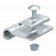 LAW FT 6221513 OBO BETTERMANN Supporto angolare per scala vassoio, 50x50, zincato a caldo, DIN EN ISO 1461 A..