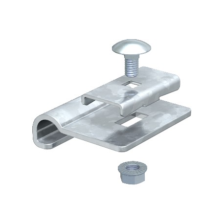 LAW FT 6221513 OBO BETTERMANN ángulo de apoyo, para bandeja de escalera, 50x50, galvanizado en caliente por ..