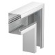 GA-SF90130EL 6276923 OBO BETTERMANN angle symétrique plane, 90x130mm, aluminium anodisé, Alu
