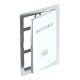 5800 VZ 5106133 OBO BETTERMANN Inspection door for underfl. separation points, Strip-galvanised, DIN EN 1014..