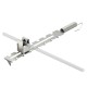 132 U 5203015 OBO BETTERMANN Soporte conductor cumbrera, ajuste de longitud variable, Acero inoxidable 1.430..