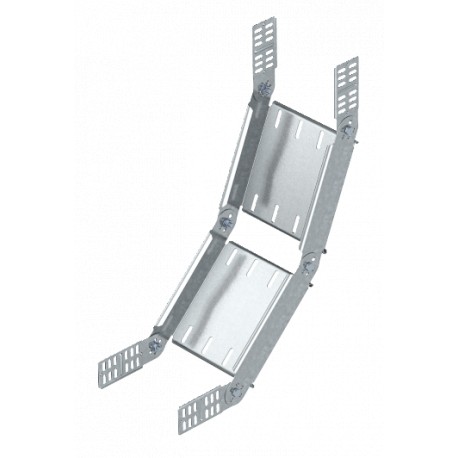RGBV 620 FS 7006349 OBO BETTERMANN gomito articolato, verticale, 60x200, banda zincato, DIN EN 10147, Acciai..