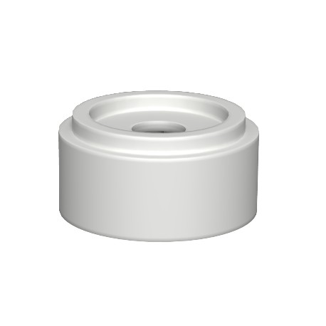 AH2 6178542 OBO BETTERMANN Spacer, H 20 mm, cinza, policloreto de vinila, PVC