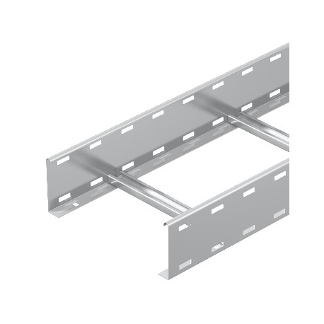 WKLG 1150 A2 6311214 OBO BETTERMANN Vassoio ampio arco, lato perforato, 110x500x6000, 1.4301 acciaio inossid..