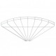 GRB 90 550 G 6001963 OBO BETTERMANN Curva 90 ° grade bandeja, 55x500, electrozincadas, DIN 50961 Aço St