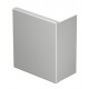 WDK HE80170RW 6193387 OBO BETTERMANN cappuccio terminale, 80x170mm, bianco puro, 9010, Cloruro di polivinile..