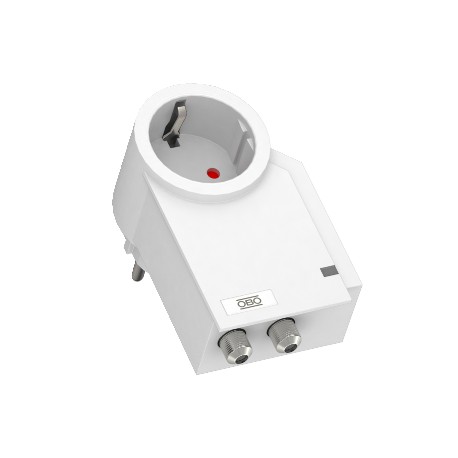 FC-SAT-D 5092816 OBO BETTERMANN Finecontroller einschließlich des Schutzes SAT, 230V, reines Weiß, 9010,