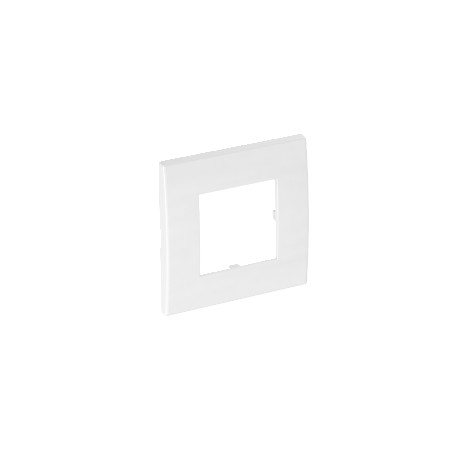 AR45-F1 SWGR 6119324 OBO BETTERMANN telaio di copertura per un singolo Modul 45, 84x84mm, grigio-nero 7021, ..