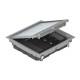 GES9 55U V 9011 7405039 OBO BETTERMANN installation de l'appareil réglé pour emportar et faux plancher, noir..