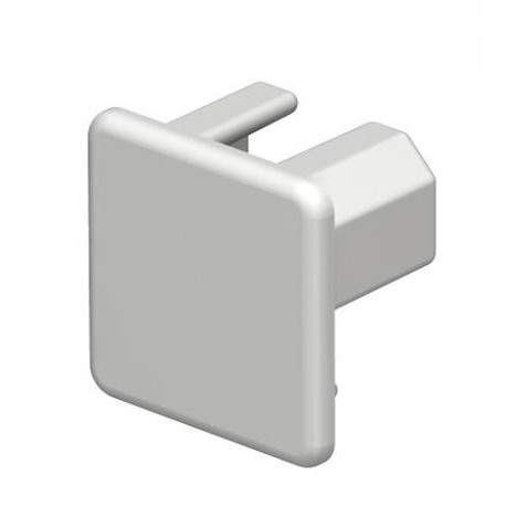 WDK HE20020RW 6193129 OBO BETTERMANN Endstück, 20x20mm, reines Weiß, 9010, Polyvinylchlorid, PVC