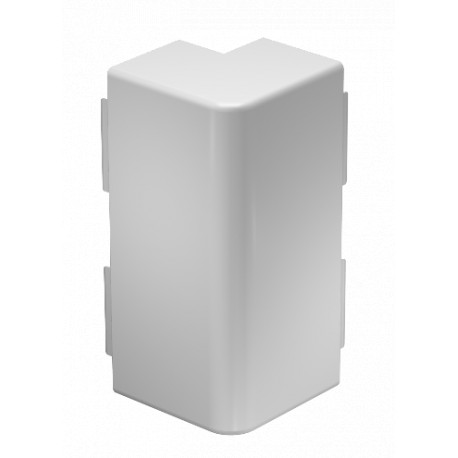 WDK HA60210RW 6192386 OBO BETTERMANN Außeneckhaube, 60x210mm, reines Weiß, 9010, Polyvinylchlorid, PVC