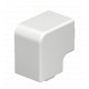 WDK HF40040RW 6192831 OBO BETTERMANN angle plan, 40x40mm, blanc pur, 9010, du chlorure de polyvinyle, PVC