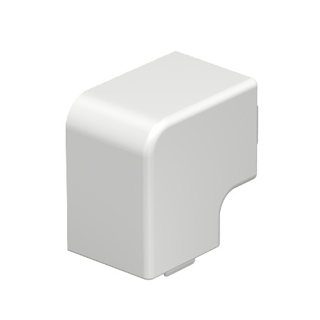 WDK HF40040RW 6192831 OBO BETTERMANN angle plan, 40x40mm, blanc pur, 9010, du chlorure de polyvinyle, PVC