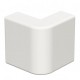 WDK HA10030RW 6154425 OBO BETTERMANN Außeneckhaube, 10x30mm, reines Weiß, 9010, Polyvinylchlorid, PVC