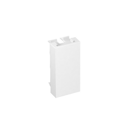 ADP-B RW0.5 6117414 OBO BETTERMANN Copertura cieca 1 / 2Módulo, 45x22,5mm, bianco puro, 9010,