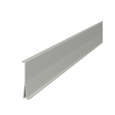 2371 80 6026982 OBO BETTERMANN Tabique separador, 80x2000mm, gris claro, RAL 7035, Cloruro de polivinilo, PVC