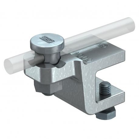 5004 DIN-FT 20 5304504 OBO BETTERMANN placas conector para RD 8-10 flange até 20 mm, 20 mm, galvanizado a qu..