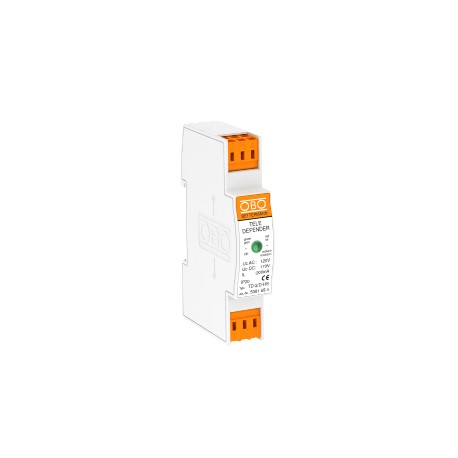 TD-2/D-HS 5081694 OBO BETTERMANN Proteção fina para sistemas, analógicos, RDIS e ADSL, branco, Plástico