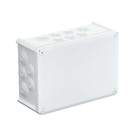 T 350 RW 2007568 OBO BETTERMANN Распределительная коробка с шишками, 285x201x120, чистый белый, 9010, полипр..