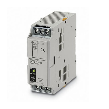 S8TS-02505 324850 OMRON Блок питания модульный,25W,100-240VAC ввода,5 в постоянного тока выходной, DIN, Винт