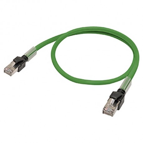 XS6W-5PUR8SS200CM-G 374593 XS6W0018M OMRON Ethernet Cavo S/FTP Cat. 5. Rivestimento di POLIURETANO. Verde. 2m