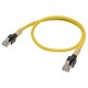 XS6W-6LSZH8SS300CM-Y 374584 XS6W0007D OMRON Ethernet cabo F/UTP Cat. 6. Revestimento LSZH. Amarelo. 3m