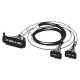 XW2Z-0400BH-L01 377607 XW2Z0458F OMRON Cable conexión E/S, FCN40 a MIL20x2, L 400 cm