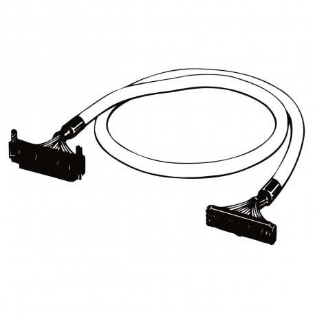 XW2Z-0300CG-L 377637 XW2Z0488H OMRON Câble de connexion d'e/S, FCN56 à MIL60, L 300 cm