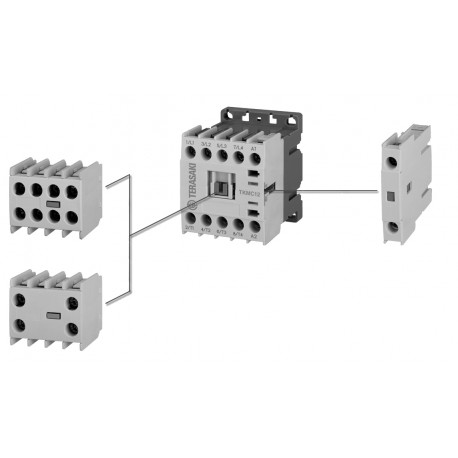 TKMU404 TERASAKI Block, hilfsschalter leistung seite 4NC