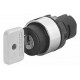 STACBW2 TERASAKI Selector llave metalico 2 posiciones 0-II Extracción de llave a 0