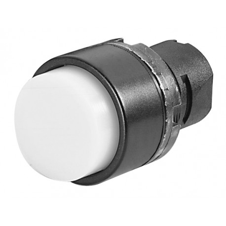 PTASLBW TERASAKI Pulsador luminoso saliente sin protección metálico blanco