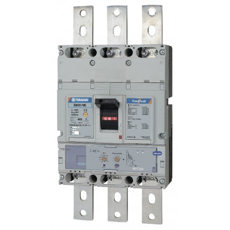 489532 TERASAKI Interruptor electrónico H800-NE APGS 3P 630A FC MCCB LCD 125KA con LCD