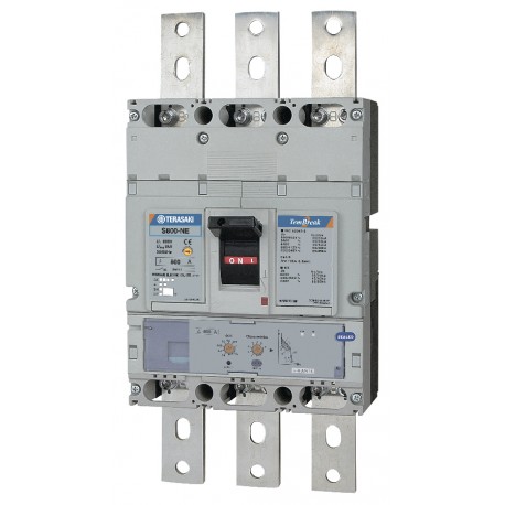 491696 TERASAKI Interruptor electrónico L800-NE APGS 3P 800A FC MCCB LCD 200kA con LCD