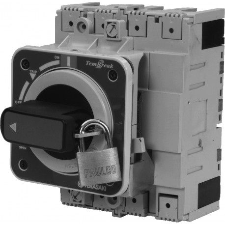 725630 TERASAKI Handle Blk IP5X 125AF Direct Mount