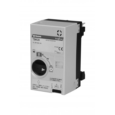 756108 TERASAKI comand.motor Auto-Reset e num lock.cadeado 400A e 630A 24-48V CC