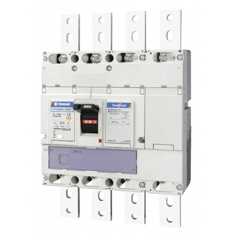  484216 TERASAKI PVS800-NDH 800A 4P 1000V DC MCCB 5 ka.