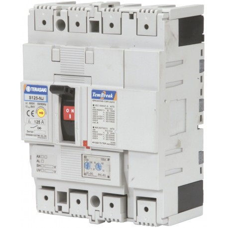  261633 TERASAKI S125-ND 4P 63A 600V DC MCCB
