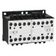 11BGT1210A12060 LOVATO REVERSING CONTACTOR ASSEMBLY, AC COIL, BUILT-IN INTERLOCK WITH POWER WIRING ONLY, 12A..